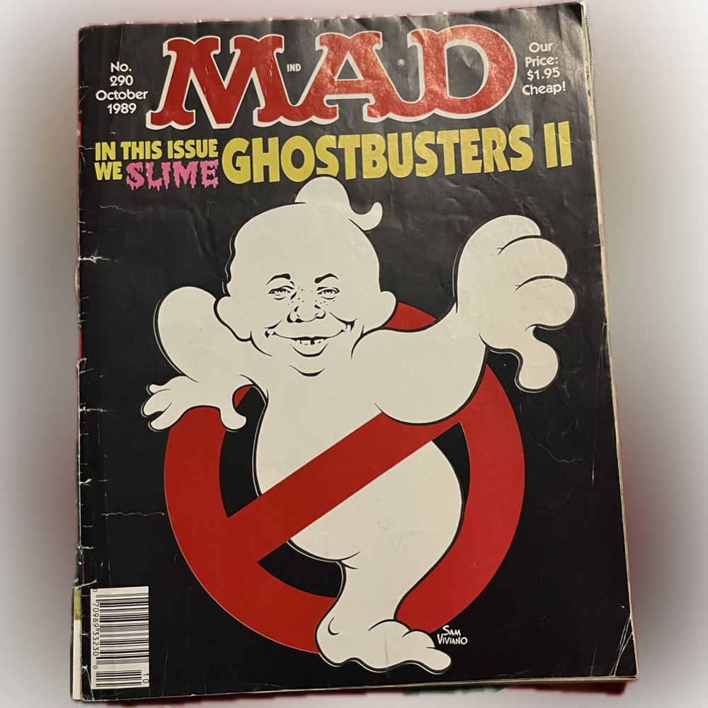 👻 MAD Magazine Issue #290 - October 1989 - Ghostbusters II Parody 👻